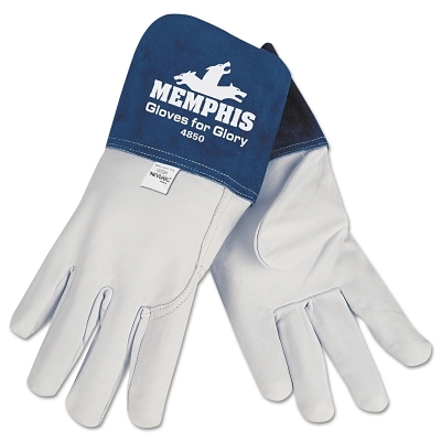 LARGE MIG/TIG WELDERS GLOVE GUNN PATTERN SEW